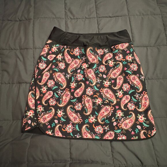 Lands' End Quick Dry Board Skort Swim Skirt - Size: 2 - NWT - Paisley Floral - Picture 6 of 13